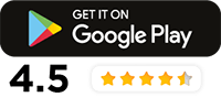 Google Play Store Download Button App Rating 4.5